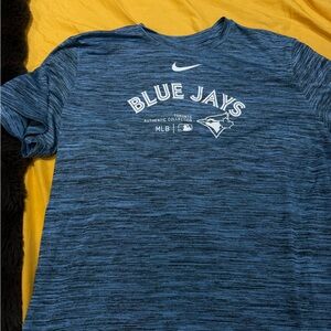 Nike Blue Jays Blue Shirt  Dri Fit